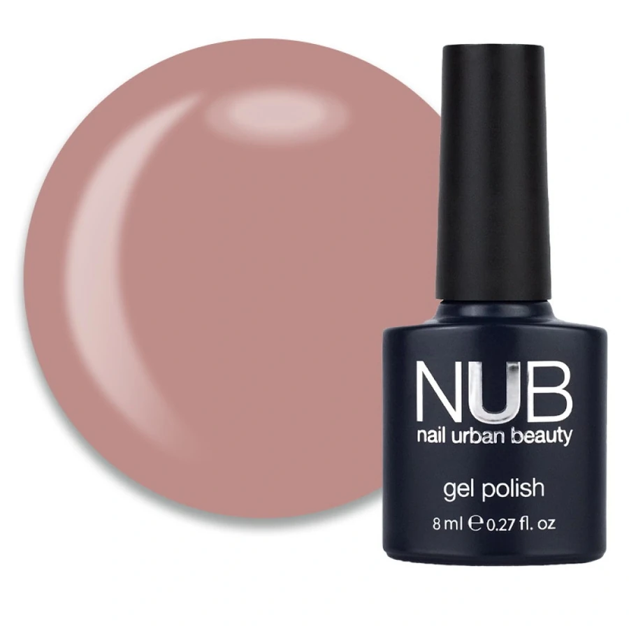 Гель-лак NUB Gel Polish 151 Hazelnut Syrup шоколадний макіато, емаль 8 мл