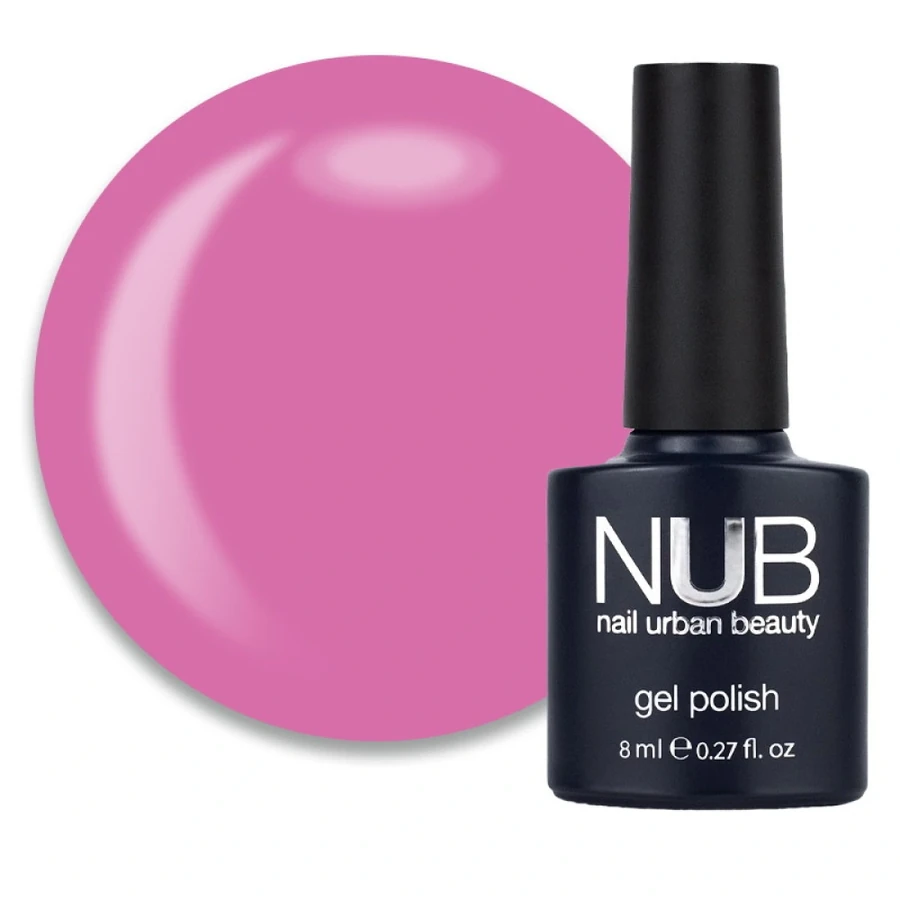 Гель-лак NUB Gel Polish 153 Girly Amethyst фуксія, емаль 8 мл