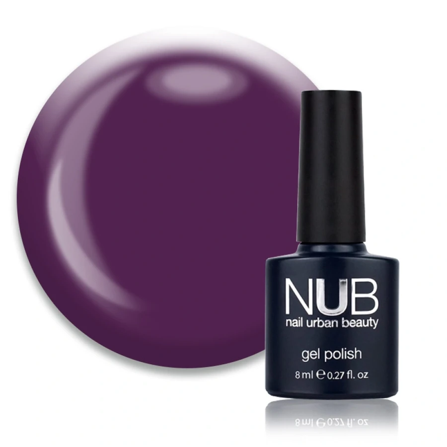 Гель-лак NUB Gel Polish 235 Dragon Eyes світло-фіолетовий, емаль 8 мл