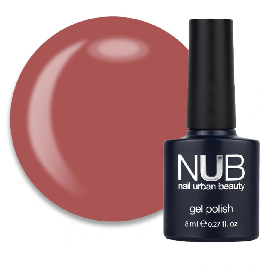 Гель-лак NUB Gel Polish 168 Do I Wanna Know? кавово-теракотовий, емаль 8 мл