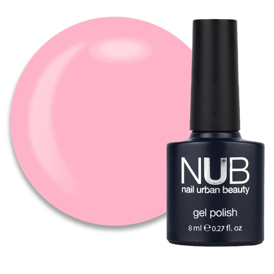 Гель-лак NUB Gel Polish 214 Rich Nude рожева фантазія, емаль 8 мл