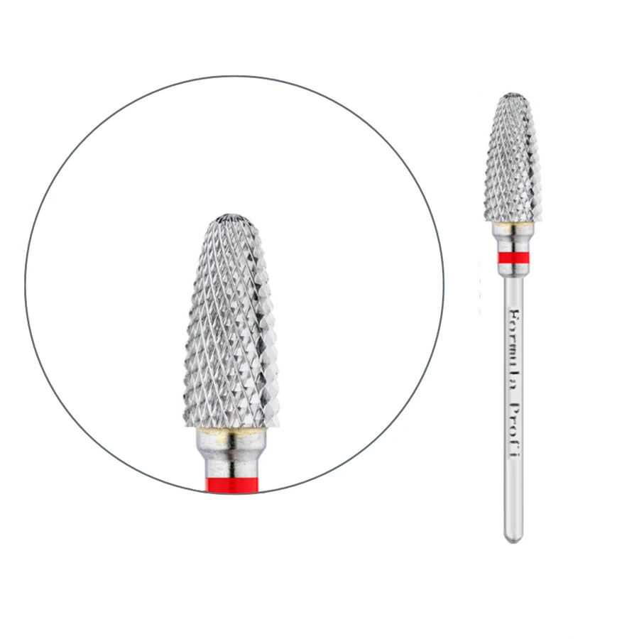 Фреза твердосплавна кукурудза Formula Profi Carbide Nozzle 100-1002 червона, середня жорсткість