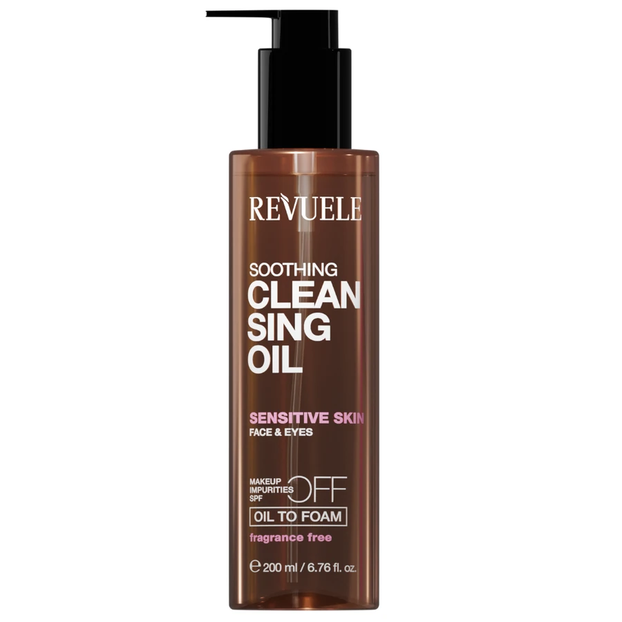 Олія для глибокого очищення чутливої шкіри обличчя Revuele Deep Clean Sing Oil for Sensitive Skin 200 мл