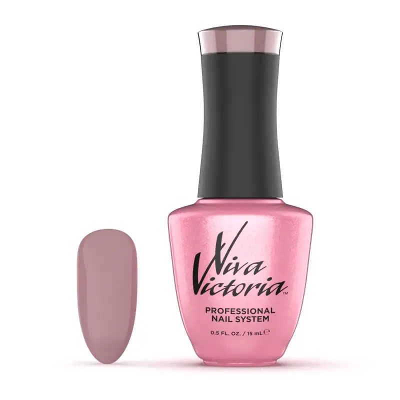 Гель-лак Viva Victoria Gel Polish Assorti-037 темно-рожевий, емаль 15 мл