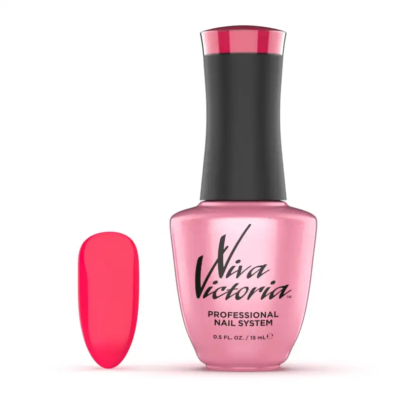 Гель-лак Viva Victoria Gel Polish Assorti-159 яскраво-рожевий, неоновий 15 мл