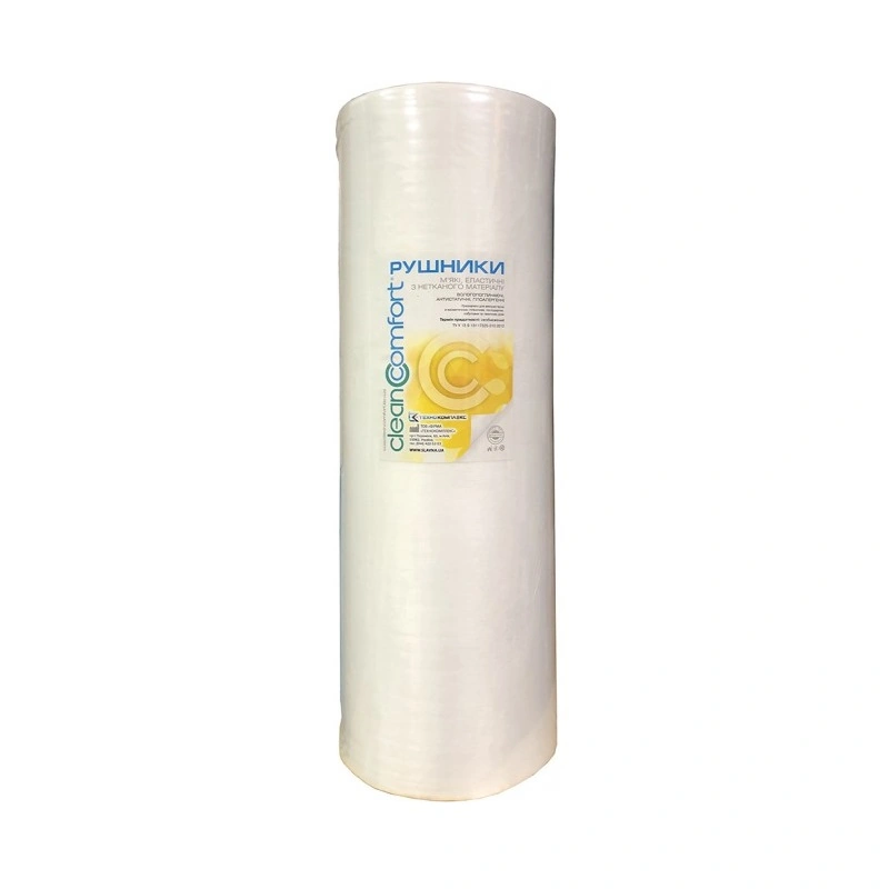 Рушники одноразові Clean Comfort Disposable Towels 40 г/м2 40*70 см спанлейс, сітчасті 100 шт