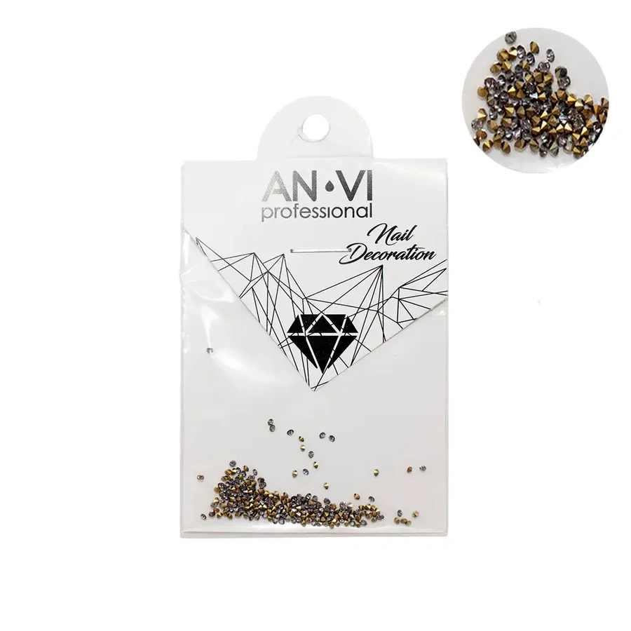 Камінці сваровскі "Піксі" ANVI Swarovski PIXI Stones №7 Bronze бронзовий 200 шт