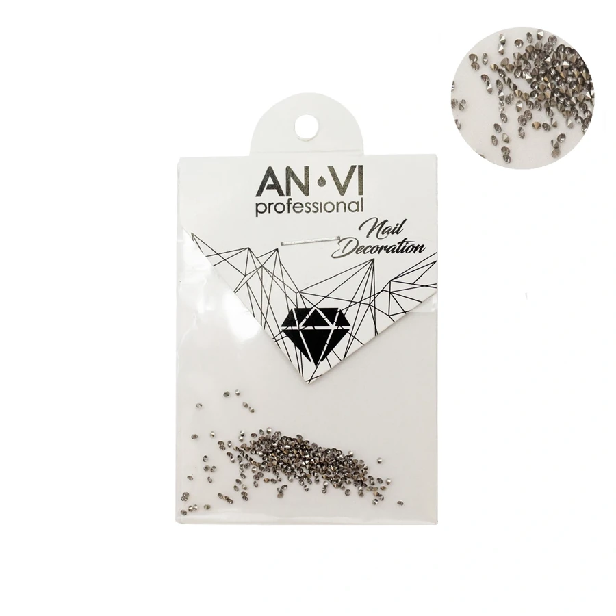 Камінці сваровскі "Піксі" ANVI Swarovski PIXI Stones №6 Silver срібний 200 шт