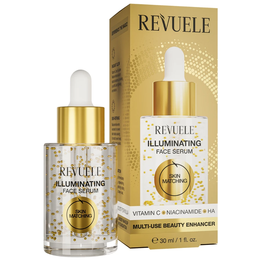 Освітлююча сироватка для сяйва обличчя Revuele Skin Matching Illuminating Face Serum 30 мл