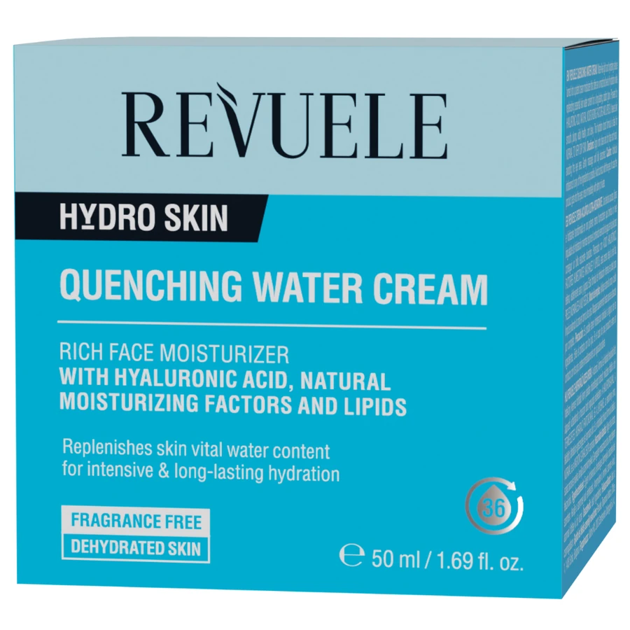 Крем для обличчя "Інтенсивне зволоження" Revuele Hydro Skin Quenching Water Cream 50 мл