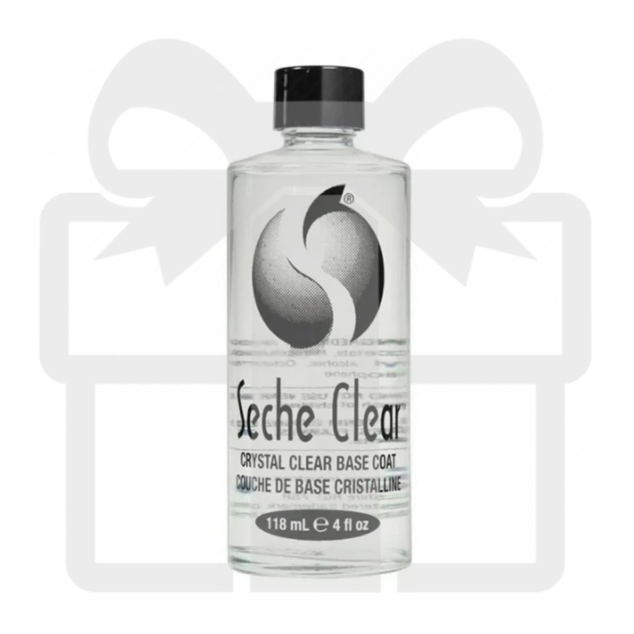 Seche ПОДАРУНОК! Прозора база для лаку 118 мл / Seche Crystal Clear Base Coat