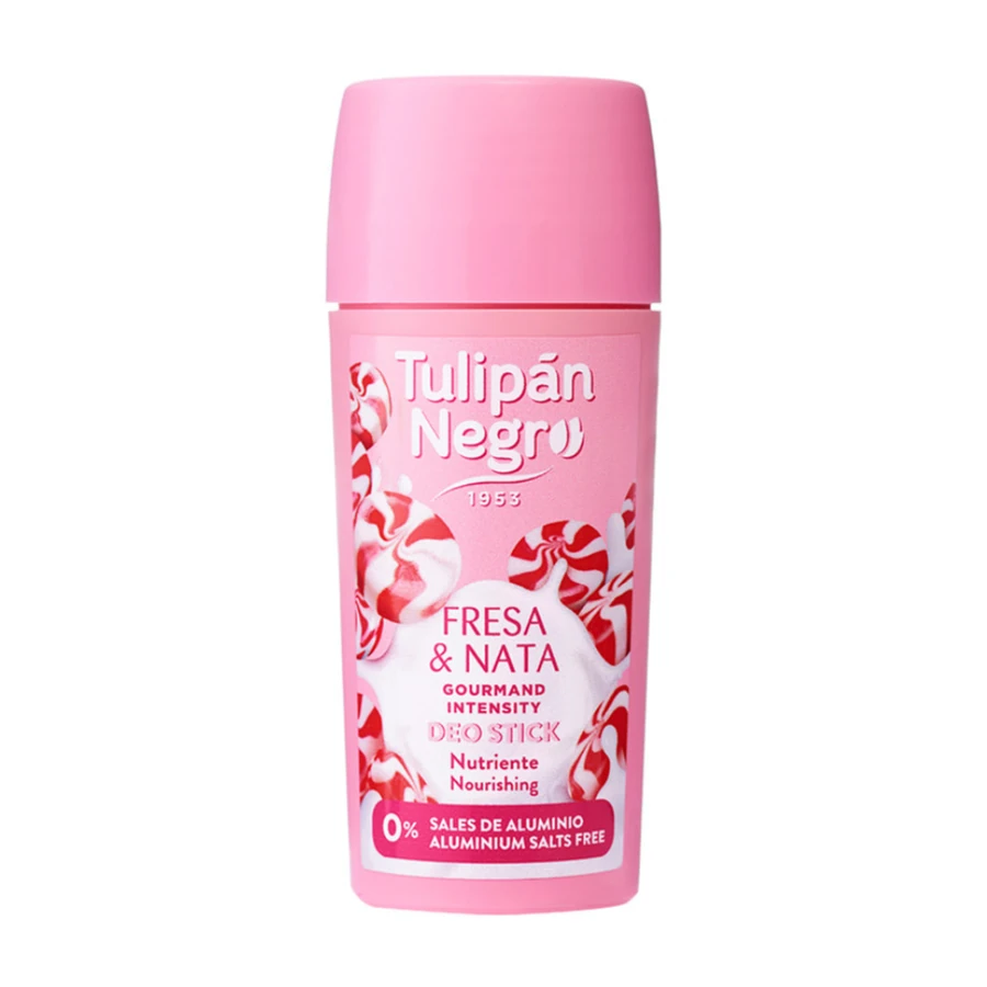 Дезодорант-стік для жінок "Полуничний крем" Tulipan Negro Deo Stick Deodorant Gourmand Autolift Strawberry Cream 60 мл