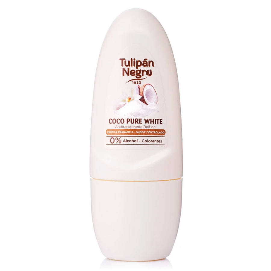 Tulipan Negro Roll-on Antiperspirant Coco Pure White 50 мл