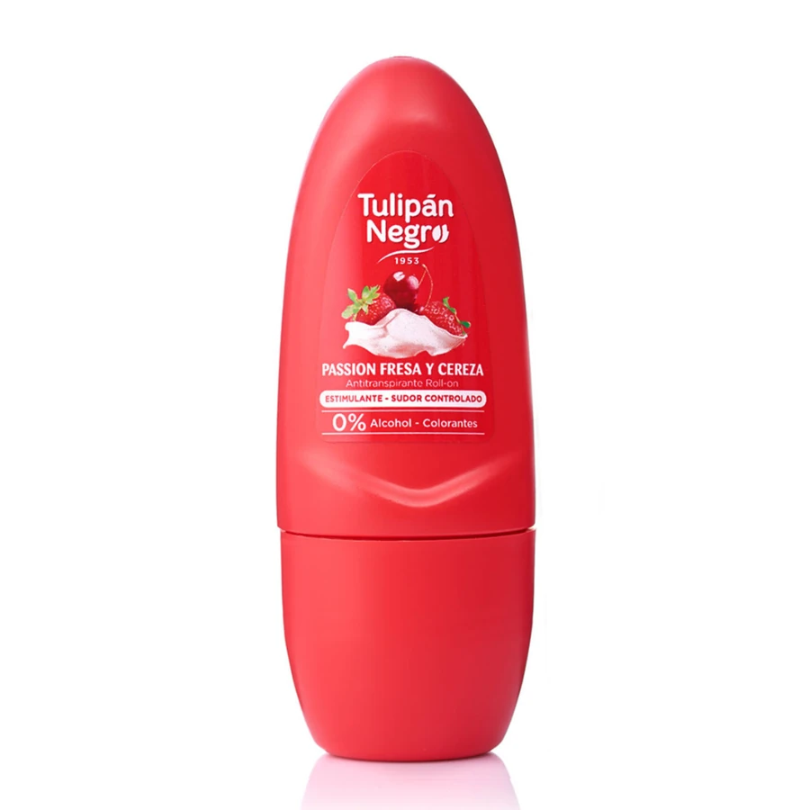 Tulipan Negro Roll-on Antiperspirant Strawberry & Cherry 50 мл