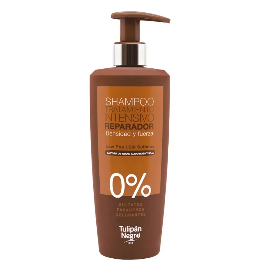 Шампунь безсульфатний "Інтенсивне відновлення" Tulipan Negro LOW POO Sulfate Free Shampoo 500 мл
