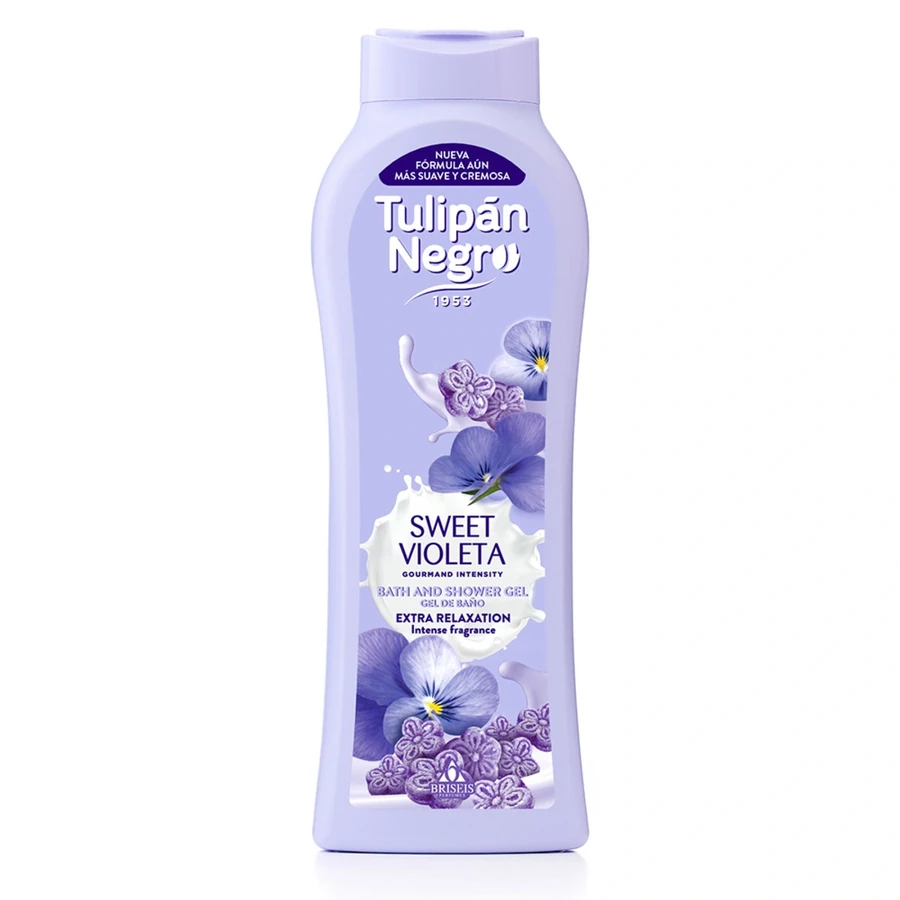 Гель для душу Tulipan Negro Shower Gel Sweet Violet Солодка фіалка 650 мл