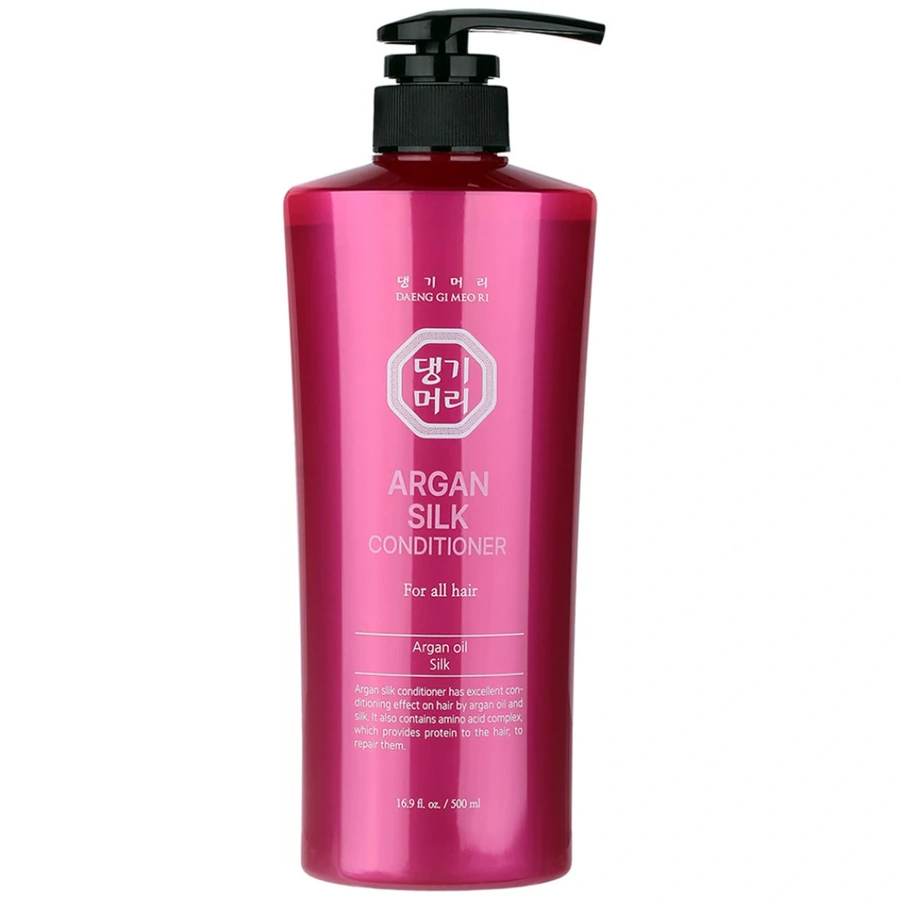 Кондиціонер для всіх типів волосся Daeng Gi Meo Ri Argan Silk Conditioner Арганова олія та екстракт шовку 500 мл
