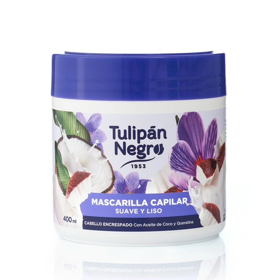 Tulipan Negro Soft and Smooth Miccelar Hair Mask Кокосове масло та кератин 400 мл