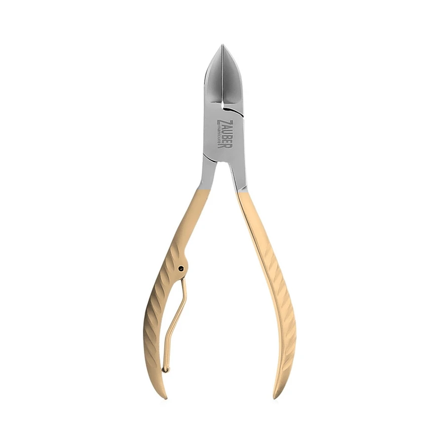 Кусачки педикюрні професійні Zauber Nail Nippers 02-237G 17 мм