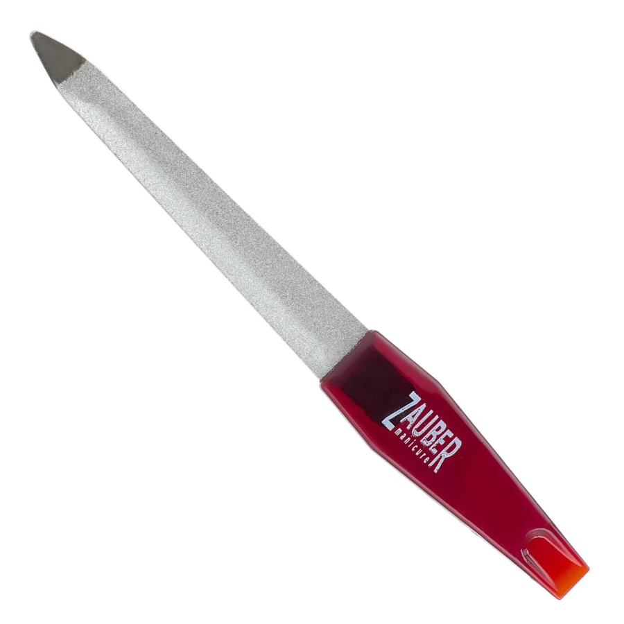 Пилочка металева увігнута Zauber Metal Concave Nail File 03-047