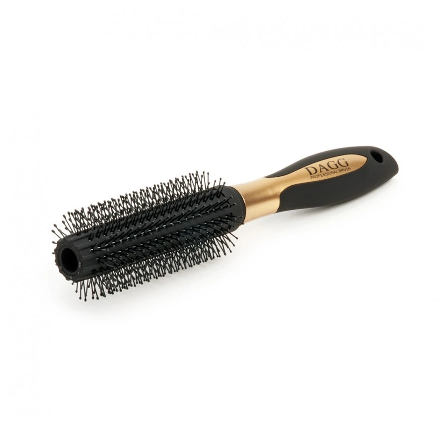 Кругла щітка для волосся з пластиковими зубчиками DAGG Hairbrush D-9812 MJUP