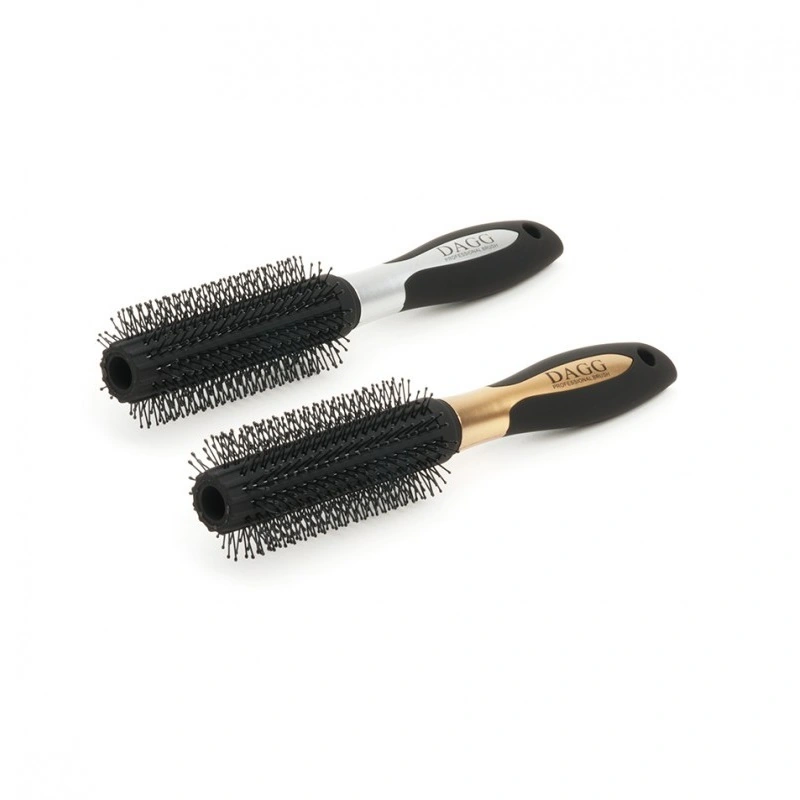 Кругла щітка для волосся з пластиковими зубчиками DAGG Hairbrush D-9812 MJUP
