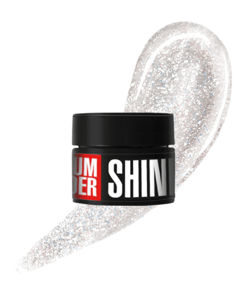 Моделюючий гель з блискітками Kodi Medium Builder Shine Gel 03 айворі 13 г