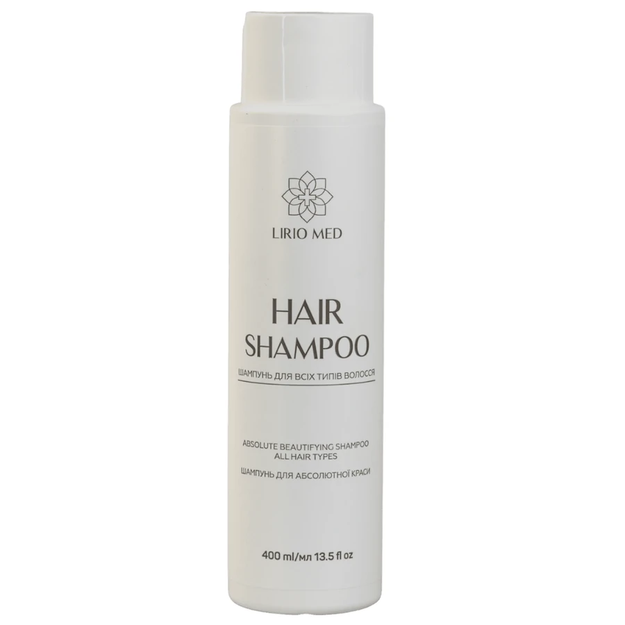 Шампунь для всіх типів волосся Lirio Med Hair Shampoo 400 мл