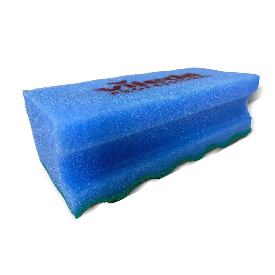 Губки для миття посуду та поверхонь Vileda Professional PUR Active Blue синій 10 шт