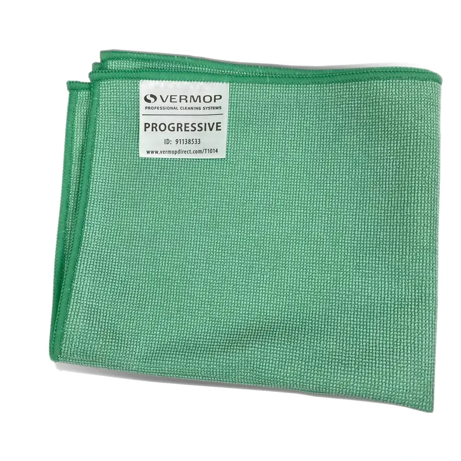 Серветка з мікрофібри VERMOP Progressiv Microfibre Cloth Green 35*40 см зелений