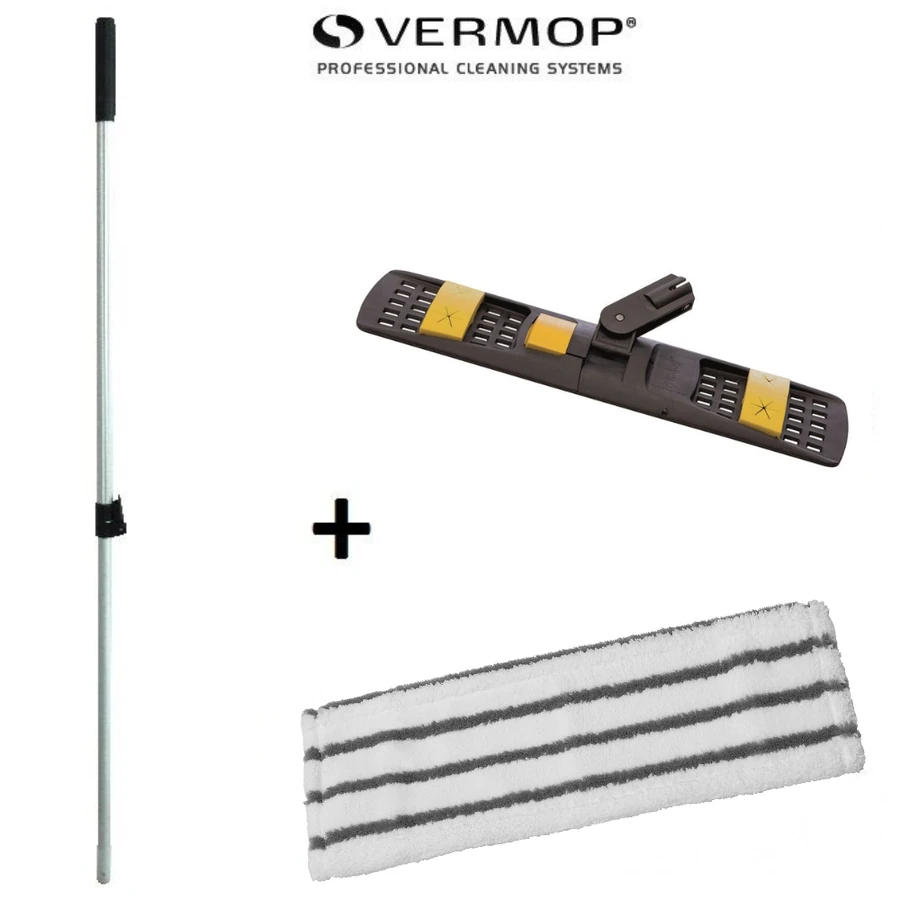 Моп для швабри з шорсткими смужками VERMOP Sprint Brush Progressive Mop 40 см