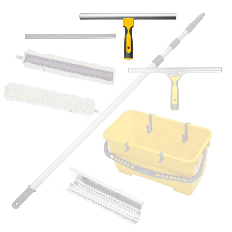 Планка-тримач шубки для миття вікон VERMOP T-Bar for Glass Cleaning 35 см