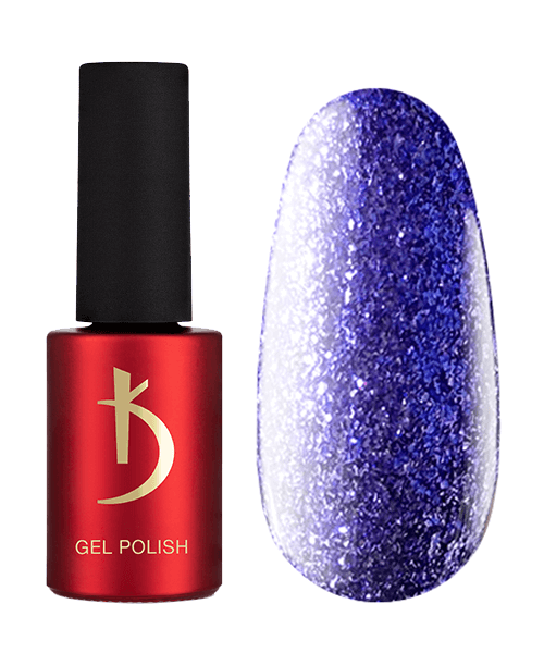 Гель-лак Kodi Gel Polish GL01 глибокий фіолетовий, із синім та ліловим переливом 7 мл