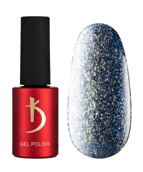 Гель-лак Kodi Gel Polish GL03 глибокий синьо-фіолетовий, з холодними переливами 7 мл