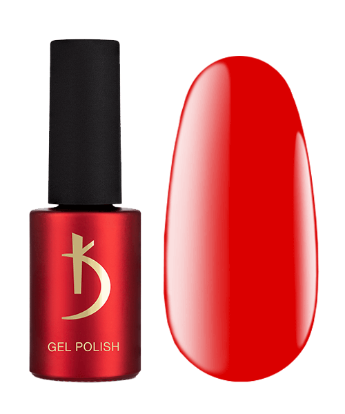Гель-лак Kodi Gel Polish R25 яскраво-червоний, емаль 7 мл