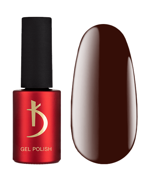 Гель-лак Kodi Gel Polish WN105 темний бордовий із практично чорним підтоном, емаль 7 мл