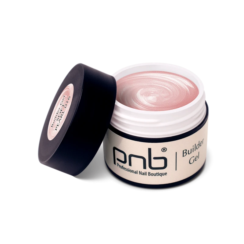 Гель моделюючий "Ніжна Перлина" PNB Builder Gel Soft Pearl ніжно-рожевий оксамитовий 5 мл