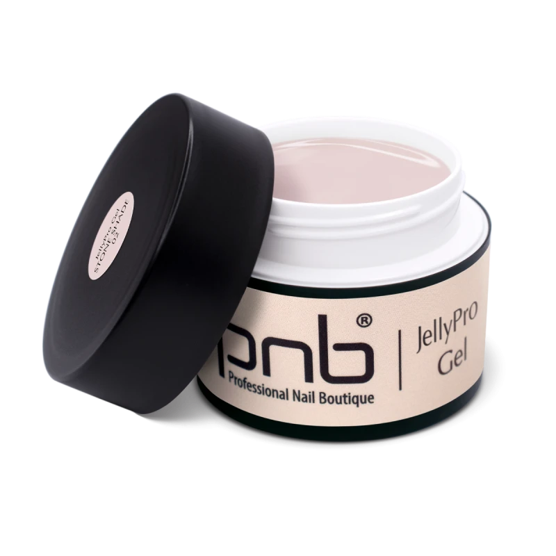 Конструюючий гель-желе PNB JellyPro Gel 02 Stone Shade світло-бежевий з сірим підтоном 50 мл
