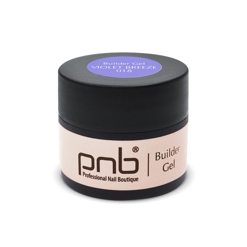 Гель для моделювання PNB Builder Gel 018 Violet Breeze бузковий 5 мл