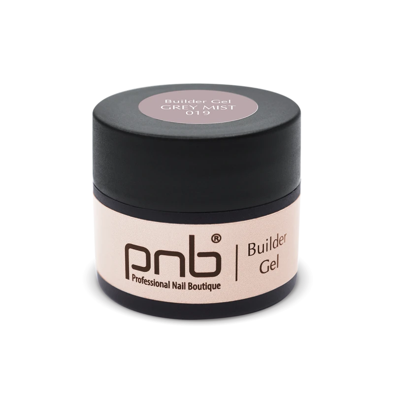 Гель для моделювання PNB Builder Gel 019 Grey Mist бежево-сірий 5 мл