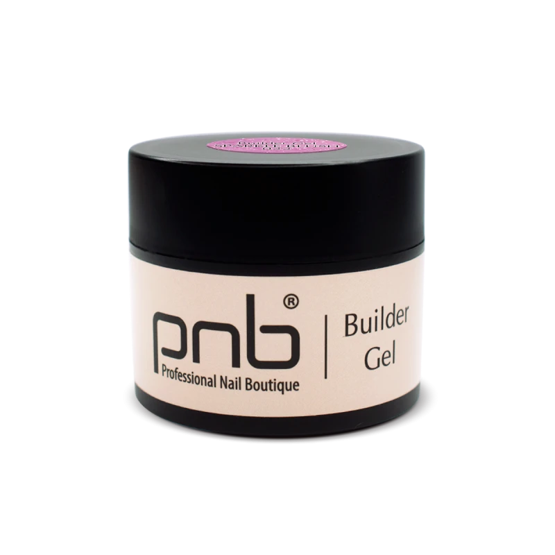 Гель для моделювання PNB Builder Gel 022 Sparkle Blush ніжно-рожевий, з рожевими блискітками 15 мл