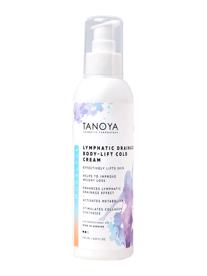 Tanoya Lymphatic Drainage Cream with Cooling Effect 200 мл