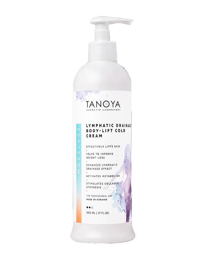 Tanoya Lymphatic Drainage Cream with Cooling Effect 500 мл