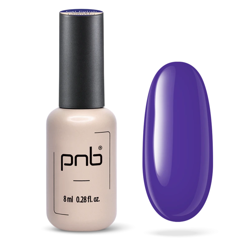 Гель-лак PNB Violet Horizon темно-фіолетовий, емаль 8 мл