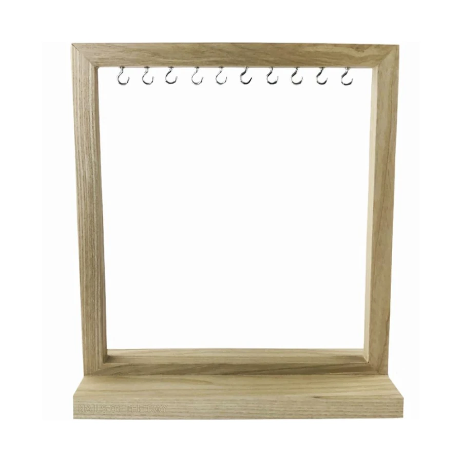 Підставка для палітр дерев&rsquo;яна Nails Of The Day Wooden Stand for Tips Natural натуральний колір дерева