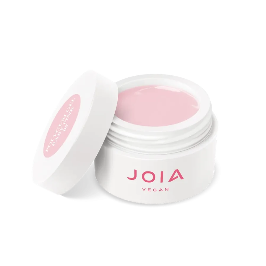 JOIA vegan Polygum Gel 02 Baby Pink блідо-рожевий 15 мл