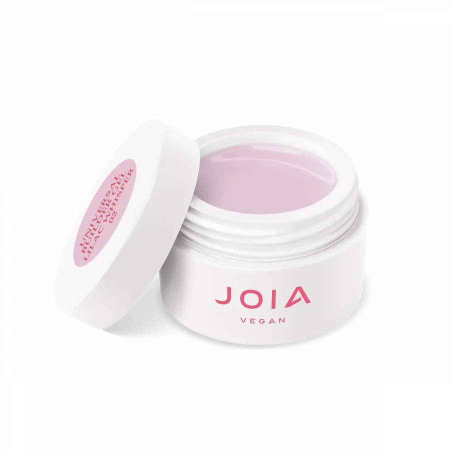 Універсальний моделюючий гель JOIA vegan Universal Builder Gel 02 Lilac Whisper молочно-ліловий 15 мл