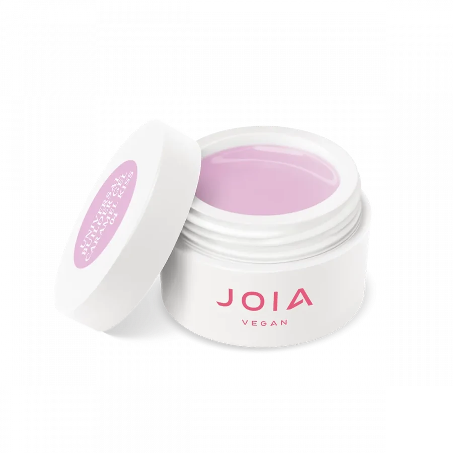 Універсальний моделюючий гель JOIA vegan Universal Builder Gel 04 Caramel Kiss персиково-бежевий 15 мл