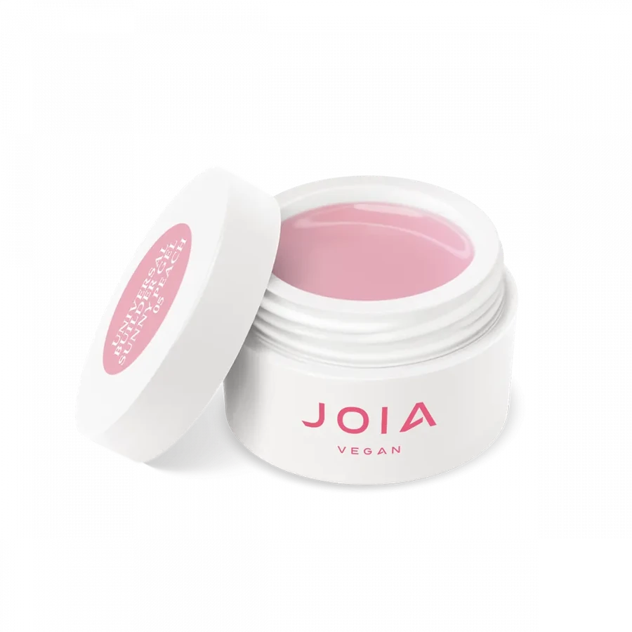 Універсальний моделюючий гель JOIA vegan Universal Builder Gel 05 Sunny Peach персиковий 15 мл
