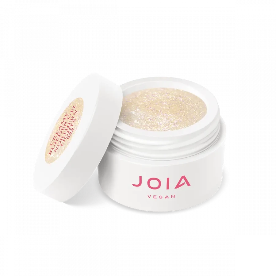 Моделюючий гель JOIA vegan Creamy Builder Gel 022 Northern Lights золотистий, хамелеон 15 мл